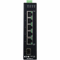 Tripp Lite 5-Port Managed Industrial Gigabit Ethernet Switch - 10/100/1000 Mbps, GbE SFP Slot, -40&deg; to 75&deg;C, DIN Mount - 5 Ports - Manageable - Gigabit Ethernet - 10/100/1000Base-T, 100Base-FX...  - NGI-M05-C1 - eCommerce Business Prime
