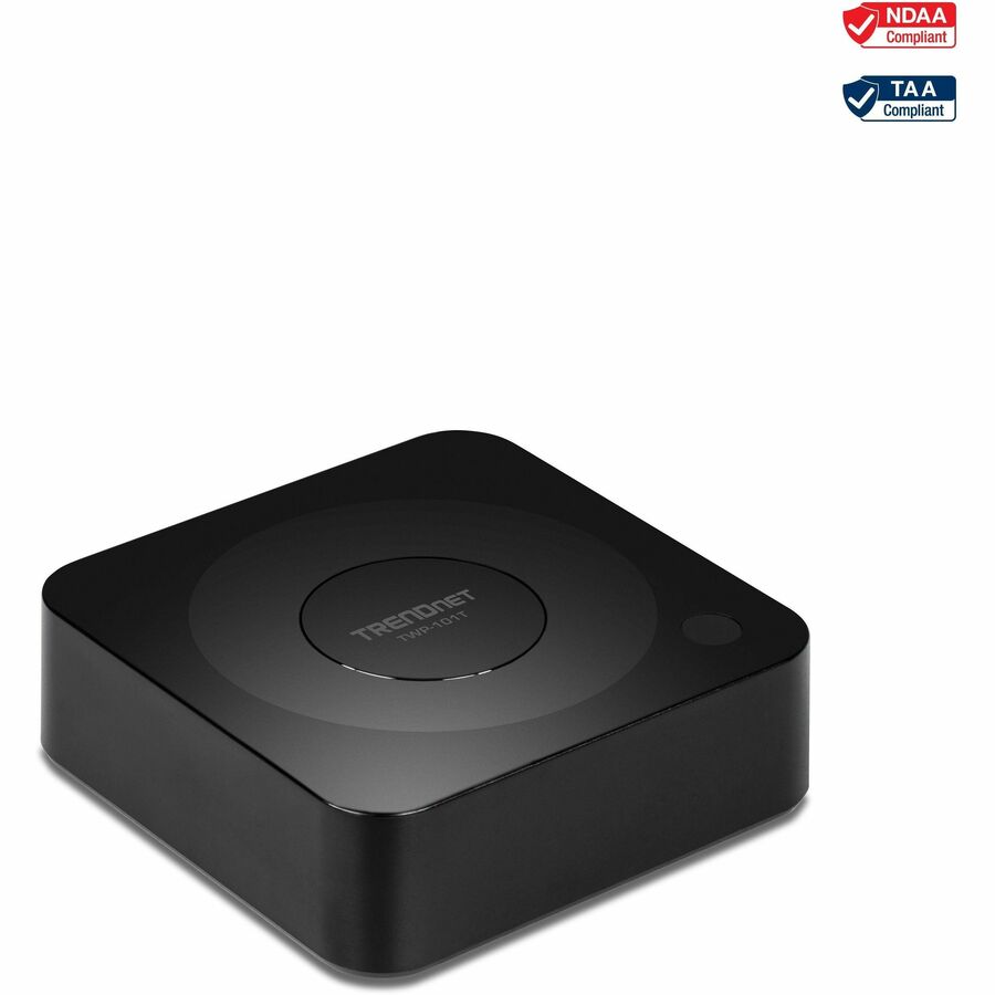 TRENDnet 4K Wireless Presenter Add-on Transmitter , Designed To Connect with the TWP-100R1K Wireless Receiver, 1 x HDMI Port, Share 4K Content, Wireless Screen Sharing, Black, TWP-101T - 1 Output Devi...  - TWP-101T - eCommerce Business Prime