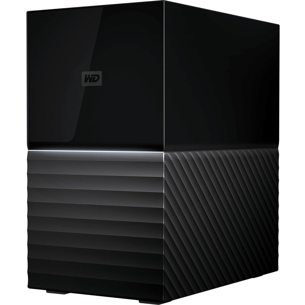 WD My Book Duo Desktop RAID Storage - 36 TB Installed HDD Capacity - RAID Supported 0, 1, JBOD - 3 USB Port(s) - 2 USB 3.0 Port(s) - Desktop - WDBFBE0360JBK-NESN - eCommerce Business Prime
