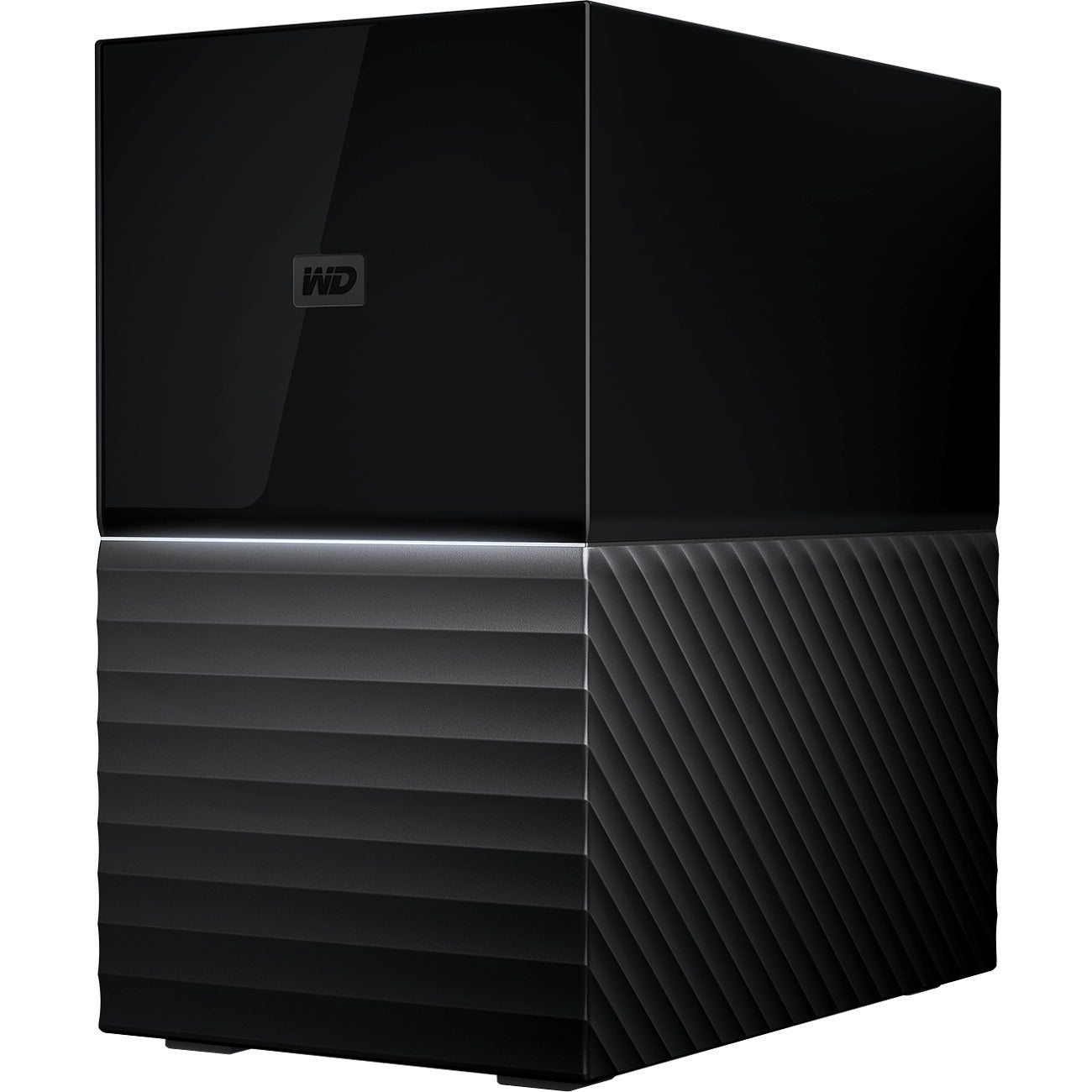 WD My Book Duo Desktop RAID Storage - 36 TB Installed HDD Capacity - RAID Supported 0, 1, JBOD - 3 USB Port(s) - 2 USB 3.0 Port(s) - Desktop - WDBFBE0360JBK-NESN - eCommerce Business Prime