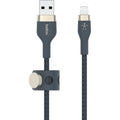 Belkin BOOST&uarr;CHARGE PRO Flex USB-A Cable to Lightning Connector - 6.56 ft Lightning/USB Data Transfer Cable for iPhone, iPad, iPad Air, iPad Pro, iPad mini - First End: 1 x USB Type A - Male - Se...  - CAA010BT2MBL - eCommerce Business Prime