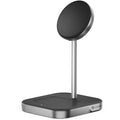 Alogic MagSpeed 2-in-1 Wireless Charging Station - 1 - Magnetic, Fast Charge Mode, Safety, LED Indicator - eCommerce Business Prime