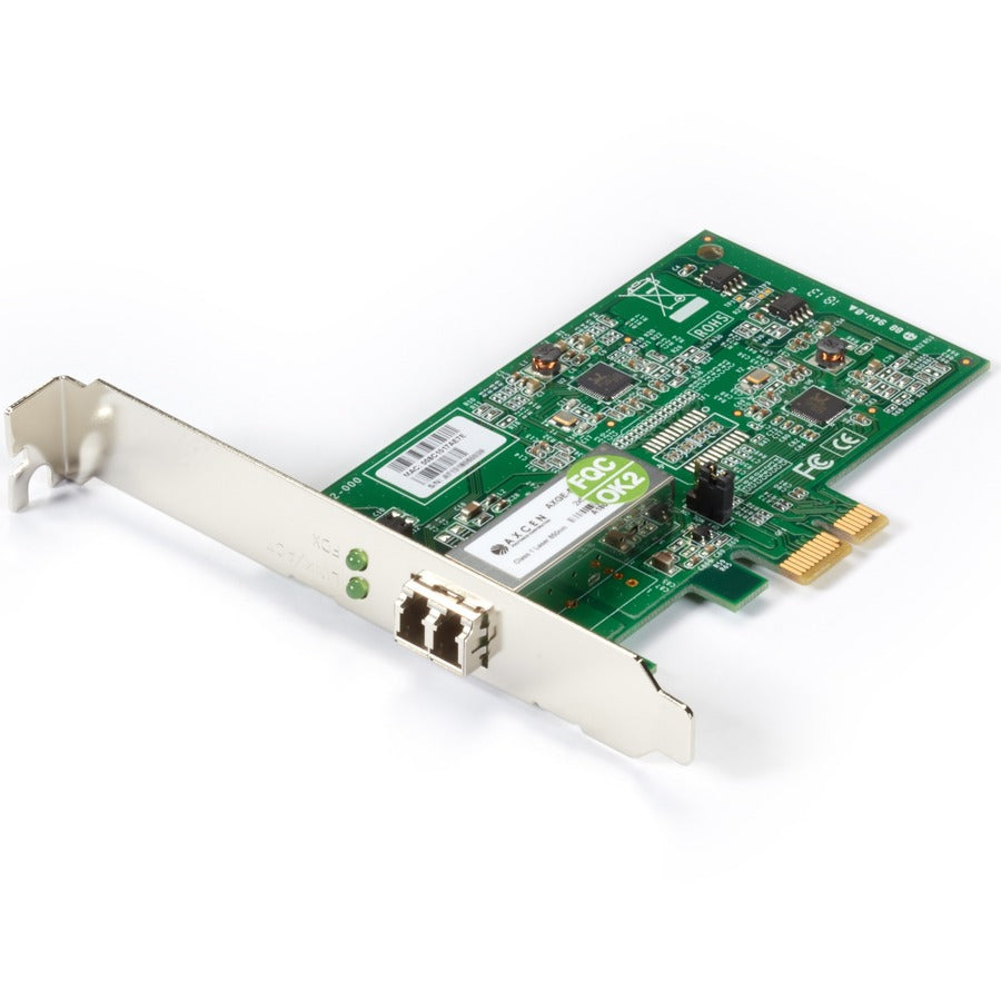 Black Box PCIE Network Interface Adapter SX LC - PCI Express 1.1 - 125 MB/s Data Transfer Rate - Realtek RTL8168 - 1 Port(s) - Optical Fiber - Multi-mode - 1000Base-SX - Plug-in Card - TAA Compliant - eCommerce Business Prime