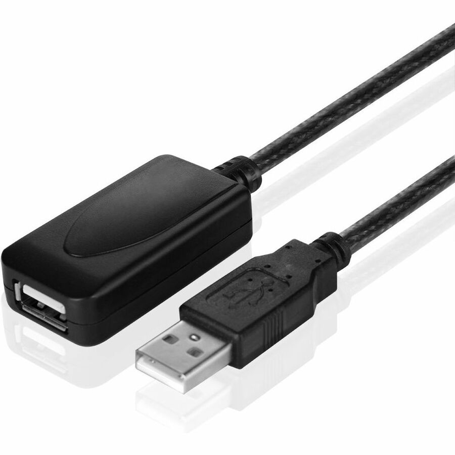 4XEM 5M Active USB 3.0 Extension Cable - 16.40 ft USB Data Transfer Cable for Peripheral Device - First End: 1 x USB 3.0 Type A - Male - Second End: 1 x USB 3.0 Type A - Female - 5 Gbit/s - Extension ...  - 4X3302A15M - eCommerce Business Prime