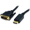 4XEM High Speed DisplayPort to DVI Adapter Cable - 3 ft DisplayPort/DVI-D Video Cable for Video Device, Projector, Monitor, Computer - First End: 1 x DisplayPort 1.2 Digital Audio/Video - Male - Secon...  - 4XDPMDVIM3FT - eCommerce Business Prime