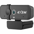 4XEM Webcam - 8 Megapixel - 30 fps - Black - USB 2.0 Type A - 3840 x 2160 Video - Auto-focus - Microphone - Computer, Monitor - Windows 10 - 4XWEBCAM4K - eCommerce Business Prime