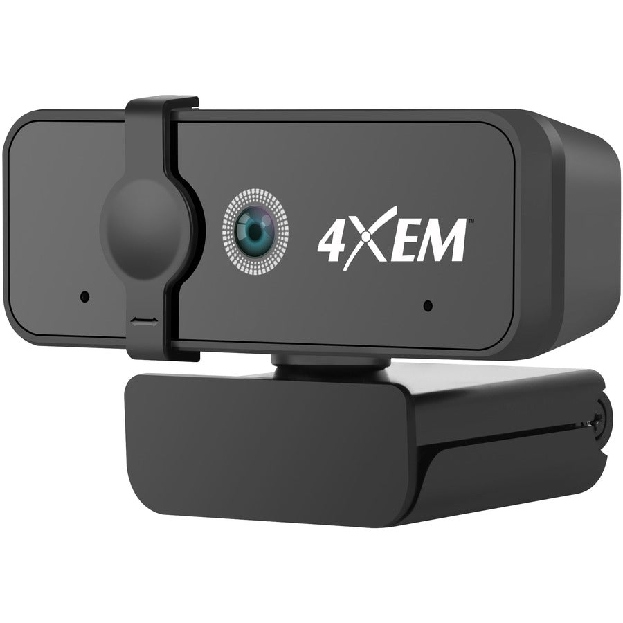 4XEM Webcam - 3 Megapixel - 30 fps - Black - USB 2.0 Type A - 2048 x 1536 Video - Auto-focus - Microphone - Computer, Monitor - Windows 10 - 4XWEBCAM1080HD - eCommerce Business Prime