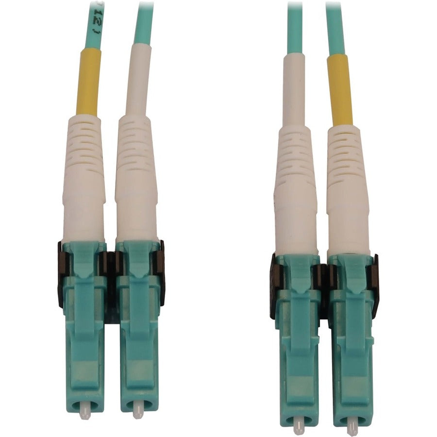 Tripp Lite Switchable Fiber Optic Cable 400G MMF 50 OM4 Duplex LC-PC M/M 2M - 6.56 ft Fiber Optic Network Cable for Network Device, Switch, Patch Panel - First End: 2 x LC/PC Network - Male - Second E - N820X-02M-OM4 - eCommerce Business Prime