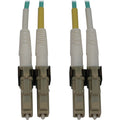 Tripp Lite Switchable Fiber Optic Cable 400G MMF 50/125 Duplex LC-PC M/M 3M - 9.84 ft Fiber Optic Network Cable for Switch, Patch Panel, Network Device - First End: 2 x LC/PC Network - Male - Second E - N820X-03M - eCommerce Business Prime