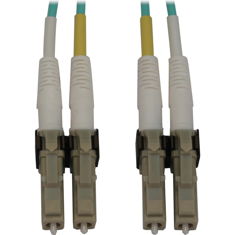 Tripp Lite Switchable Fiber Optic Cable 400G MMF 50/125 Duplex LC-PC M/M 3M - 9.84 ft Fiber Optic Network Cable for Switch, Patch Panel, Network Device - First End: 2 x LC/PC Network - Male - Second E - N820X-03M - eCommerce Business Prime