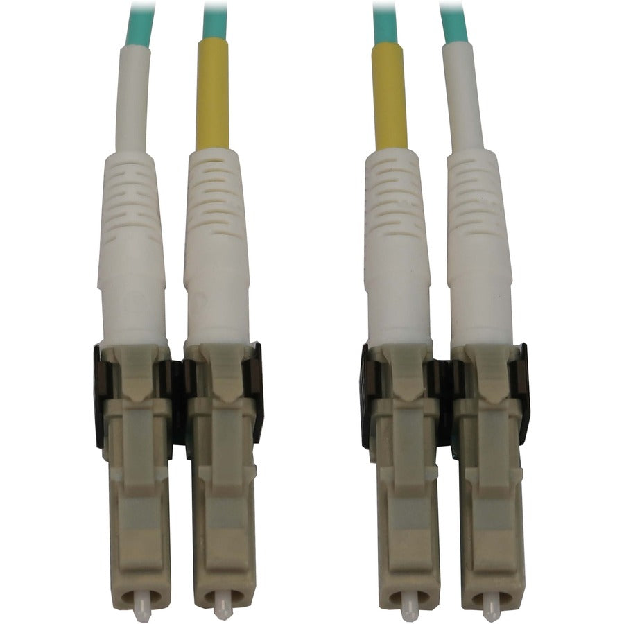 Tripp Lite Switchable Fiber Optic Cable 400G MMF 50/125 Duplex LC-PC MM 10M - 32.81 ft Fiber Optic Network Cable for Network Device, Switch, Patch Panel - First End: 2 x LC/PC Network - Male - Second  - N820X-10M - eCommerce Business Prime
