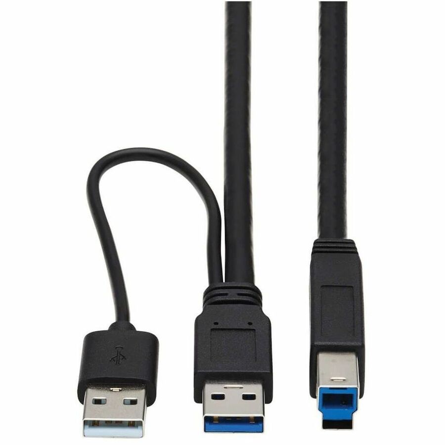 Tripp Lite USB Active Repeater Cable - USB-A to USB-B (M/M), USB 3.2 Gen 1, 25 ft. (7.6 m) - 25 ft USB/USB-B Data Transfer Cable for Computer, Printer, Scanner, PC, Notebook, Optical Drive, Hard Disk  - U328-025-1 - eCommerce Business Prime