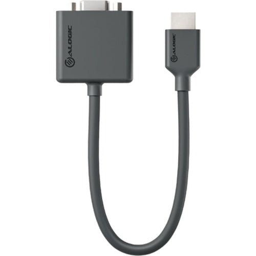 Alogic Elements HDMI to VGA Adapter with Audio - 7.87" HDMI/Micro-USB/VGA/Mini-phone A/V Cable for Audio/Video Device, Projector, Notebook, Gaming Console, Speaker, Home Theater System - First End: 1  - EL2HDVGA-ADP - eCommerce Business Prime