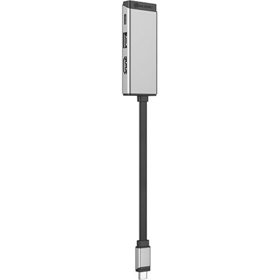 Alogic MagForce TRIO 3-in-1 Hub - 1 Pack - 1 x USB 3.2 (Gen 1) Type C - Male - 1 x HDMI 2.0 Digital Audio/Video - Female, 1 x USB 3.2 (Gen 1) Type A - Female, 1 x USB 3.2 (Gen 1) Type C - Female - 4096 x 2160 Supported - eCommerce Business Prime