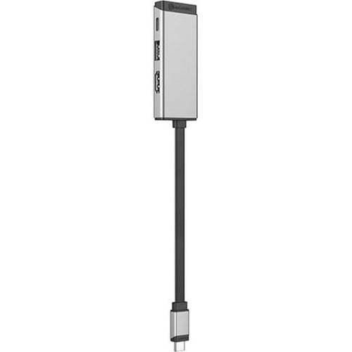 Alogic MagForce TRIO 3-in-1 Hub - 1 Pack - 1 x USB 3.2 (Gen 1) Type C - Male - 1 x HDMI 2.0 Digital Audio/Video - Female, 1 x USB 3.2 (Gen 1) Type A - Female, 1 x USB 3.2 (Gen 1) Type C - Female - 4096 x 2160 Supported - eCommerce Business Prime