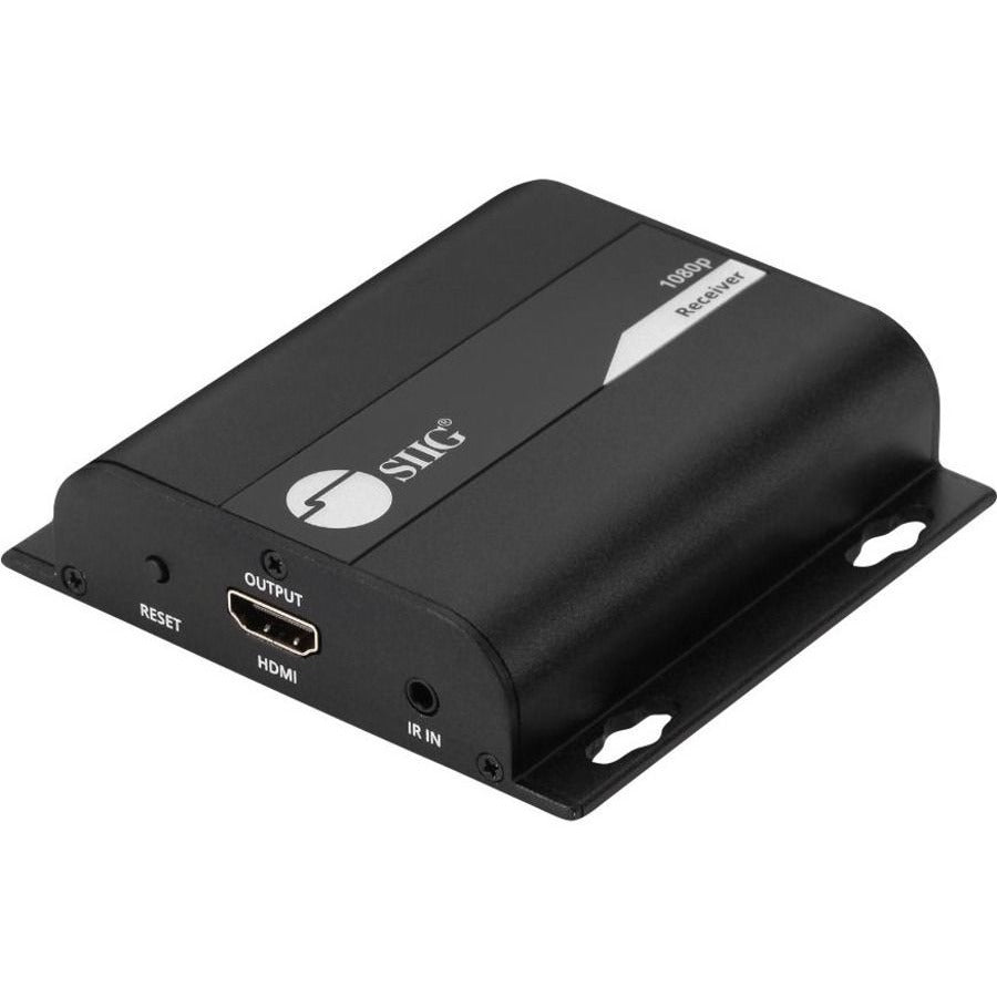 SIIG HDMI HDbitT Over IP Extender with IR - Receiver - Metal Housing Plug-n-Play - eCommerce Business Prime