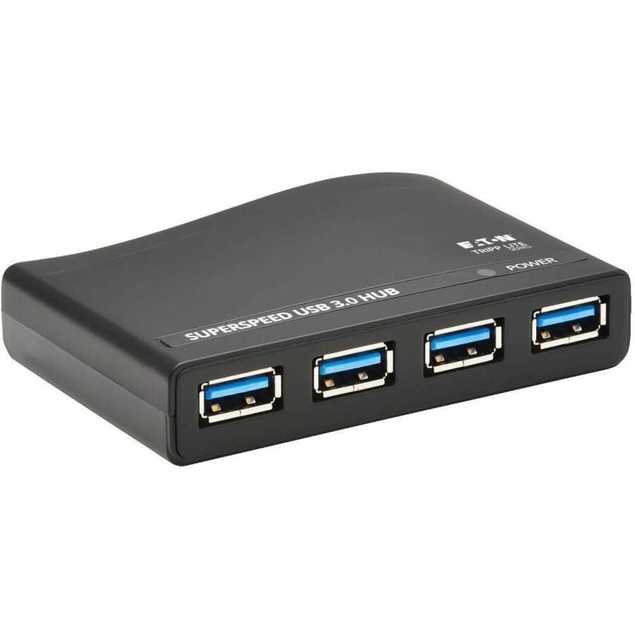 Tripp Lite 4-Port USB-A Mini Hub - USB 3.2 Gen 1, International Plug Adapters - USB 3.2 (Gen 1) Type A - Portable - 4 USB Port(s) - eCommerce Business Prime