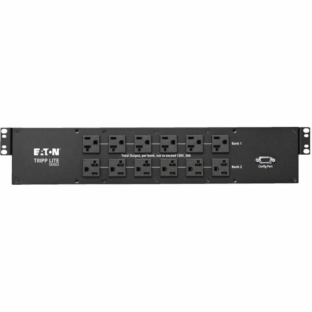 Tripp Lite 2.9kW 120V Single-Phase ATS/Monitored PDU - 24 5-15/20R & 1 L5-30R Outlets, Dual L5-30P Inputs, 10 ft. Cords, 2U, TAA - Monitored - NEMA L5-30P - 24 x NEMA 5-15/20R, 1 x NEMA L5-30R - 120 V - PDUMNH30AT2 - eCommerce Business Prime