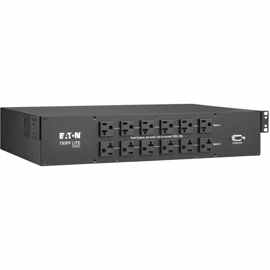 Tripp Lite 2.9kW 120V Single-Phase ATS/Monitored PDU - 24 5-15/20R & 1 L5-30R Outlets, Dual L5-30P Inputs, 10 ft. Cords, 2U, TAA - Monitored - NEMA L5-30P - 24 x NEMA 5-15/20R, 1 x NEMA L5-30R - 120 V - PDUMNH30AT2 - eCommerce Business Prime