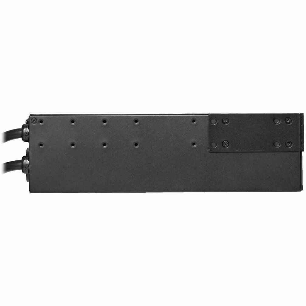 Tripp Lite 2.9kW 120V Single-Phase ATS/Monitored PDU - 24 5-15/20R & 1 L5-30R Outlets, Dual L5-30P Inputs, 10 ft. Cords, 2U, TAA - Monitored - NEMA L5-30P - 24 x NEMA 5-15/20R, 1 x NEMA L5-30R - 120 V - PDUMNH30AT2 - eCommerce Business Prime