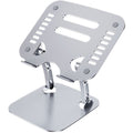 4XEM Laptop Metal Stand - Silver - 12.4" Height x 7.8" Width - Metal, Aluminum Alloy, Silicone, Stainless Steel - Silver - eCommerce Business Prime