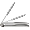 4XEM Desktop Mobile Device Metal Stand - 2.6" Height x 1.6" Width - Metal, Aluminum Alloy, Silicone - Silver - eCommerce Business Prime