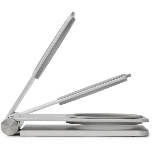 4XEM Desktop Mobile Device Metal Stand - 2.6" Height x 1.6" Width - Metal, Aluminum Alloy, Silicone - Silver - eCommerce Business Prime