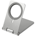 4XEM Magsafe Magnetic Desk Phone Holder - 4.8" x 3.3" x - Aluminum Alloy, Silicone - Silver - eCommerce Business Prime