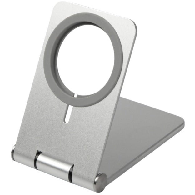 4XEM Magsafe Magnetic Desk Phone Holder - 4.8" x 3.3" x - Aluminum Alloy, Silicone - Silver - eCommerce Business Prime