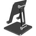 4XEM Desktop Metal Holder for Tablet - 4.7" x 3.4" x - Aluminum Alloy, Silicone, Metal - Gray, Silver - eCommerce Business Prime