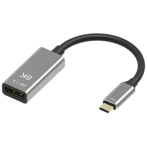 4XEM 8K/4K USB-C to DisplayPort Adapter - 1 Pack - 1 x USB Type C - Male - 1 x DisplayPort 1.4a Digital Audio/Video - Female - 7680 x 4320 Supported - Black - eCommerce Business Prime