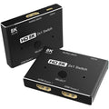 4XEM 2x1 8K 2-in 1-out HDMI Switch - 7680 x 4320 - 8K - 2 x 1 - Display, Home Theater System - 1 x HDMI Out - eCommerce Business Prime