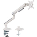 Amer HYDRA1A Mounting Arm for Monitor, Curved Screen Display, Display Screen - Textured White, Space Gray - 1 Display(s) Supported - 17" to 32" Screen Support - 19.84 lb Load Capacity - 100 x 100, 75 x 75 VESA Standard - eCommerce Business Prime