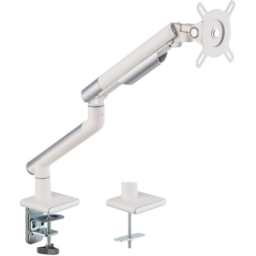 Amer HYDRA1A Mounting Arm for Monitor, Curved Screen Display, Display Screen - Textured White, Space Gray - 1 Display(s) Supported - 17" to 32" Screen Support - 19.84 lb Load Capacity - 100 x 100, 75 x 75 VESA Standard - eCommerce Business Prime