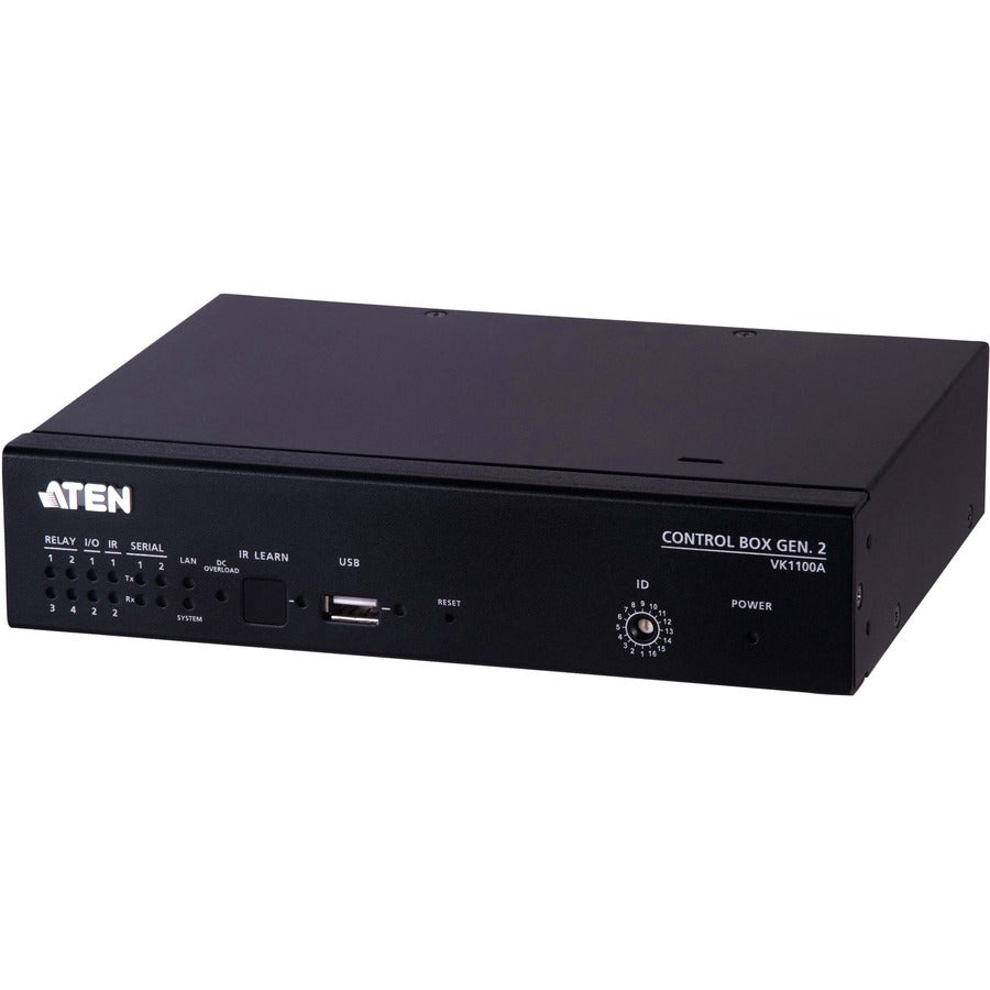 ATEN VK1100A ATEN Control System - Compact Control Box Gen. 2 - 6.5" Width x 1.7" Height x 7.9" Length - Metal - VK1100A - eCommerce Business Prime