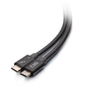 C2G 1.5ft Thunderbolt 4 USB C Cable - USB C to USB C - 40Gbps - M/M - 1.50 ft Thunderbolt 4 A/V Cable for Smartphone, Notebook, Tablet, Computer, Mobile Device - First End: 1 x Thunderbolt 4 Type C - ...  - C2G28885 - eCommerce Business Prime