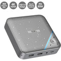 USB-C Multitask Mini Dock with Conference Speaker - 4K HDMI - Touch Volume Control - 85W PD - 360 Degree Sound Pickup SIIG