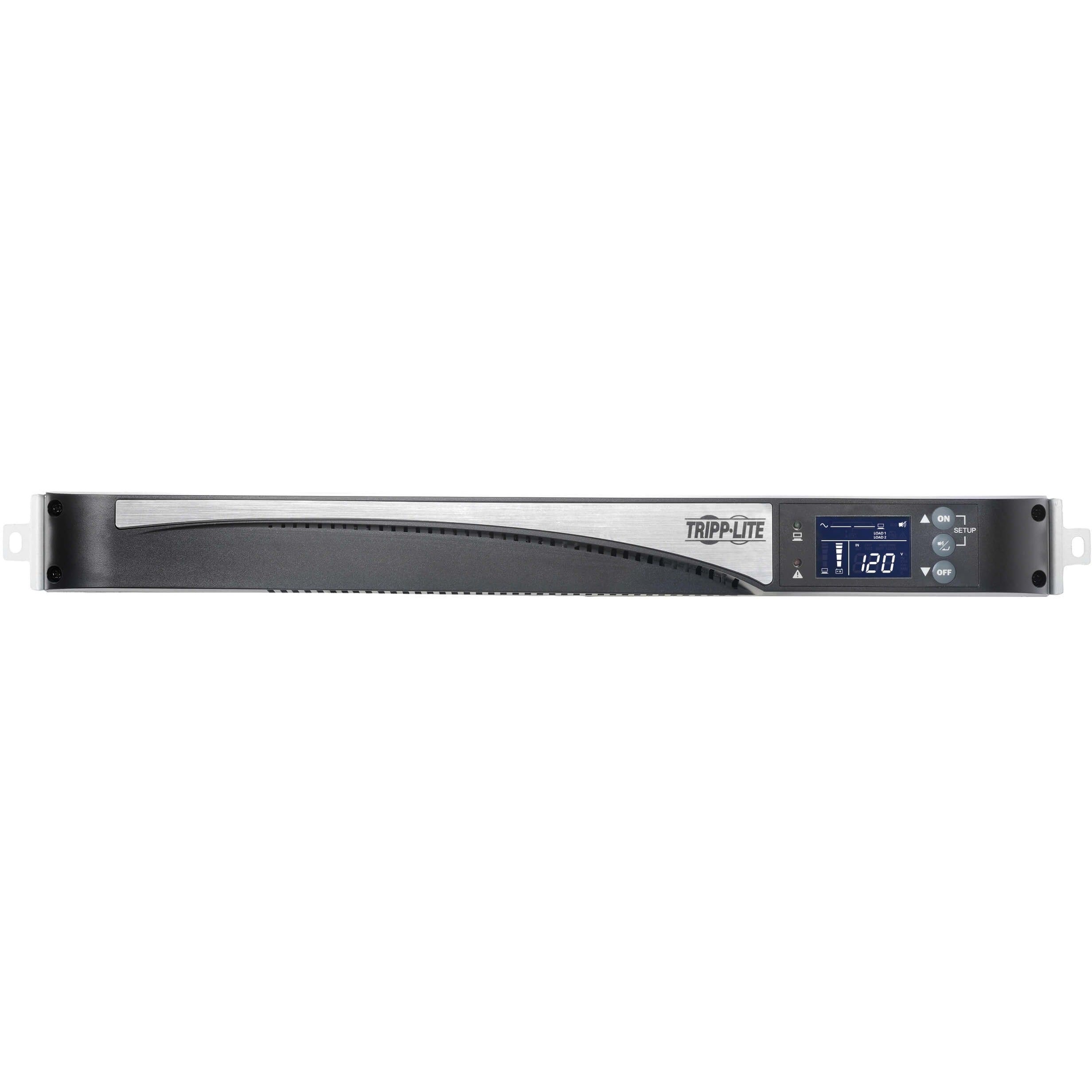 Tripp Lite UPS 1440VA 1100W 120V Line-Interactive UPS - 5 NEMA 5-15R Outlets, Network Card Option, USB, DB9, 1U Rack/Tower/Vertical - 1U Rack/Tower - AVR - 2 Minute Stand-by - 120 V AC Input - 120 V AC Output - 5 x NEMA 5-15R - eCommerce Business Prime