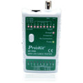4XEM Professional RJ-45 RJ-11 Network Tester - LAN Cable Testing, Telephone Cable Testing, BNC Cable Testing, Coaxial Cable Testing, Voltage Measurement, Wiremap, Alignment Test, Cable Fault Testing - - 4XRJ45TESTERPRO - eCommerce Business Prime