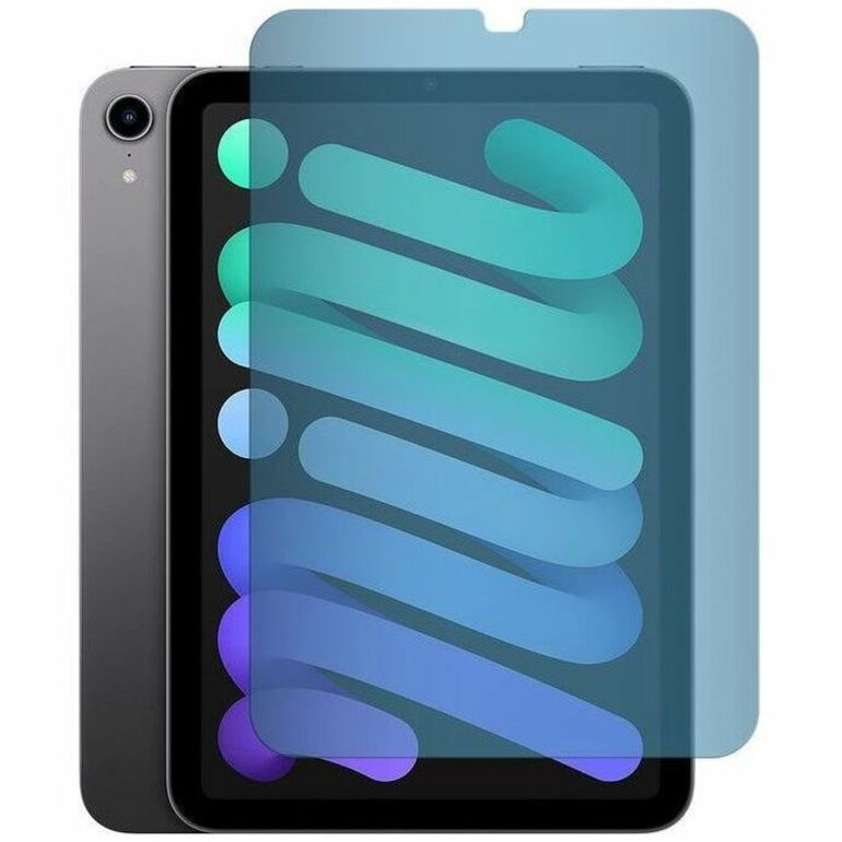 Targus Antimicrobial Blue Light Filter Screen Protector for iPad mini 6th gen, 8.3" Clear - For 8.3"LCD iPad mini (6th Generation) - Scratch Resistant, Fingerprint Resistant - Polyethylene Terephthalate (PET) - Anti-glare TARGUS