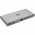 Tripp Lite USB-C Dock, Triple Display - 4K HDMI/DisplayPort, VGA, USB 3.2 Gen 1, USB-A/USB-C Hub, GbE, 100W PD Charging, International Power Cables - for TV/Monitor/Projector/Notebook/Tablet/Desktop P - U442-DOCK4-INT - eCommerce Business Prime