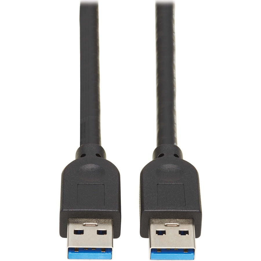 Tripp Lite USB 3.0 SuperSpeed A to A Cable for Tripp Lite USB 3.0 All-in-One Keystone/Panel Mount Couplers (M/M), Black, 10 ft. (3 m) - 9.84 ft USB Data Transfer Cable for Peripheral Device, Computer, - U325-010 - eCommerce Business Prime
