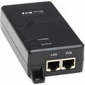 Tripp Lite Gigabit PoE+ Midspan Active Injector - IEEE 802.3at/802.3af, 30W, 1 Port, International Plug Adapters - 120 V AC, 230 V AC Input - 53 V DC Output - RJ-45 Input Port(s) - RJ-45 Output Port(s) - Black - eCommerce Business Prime