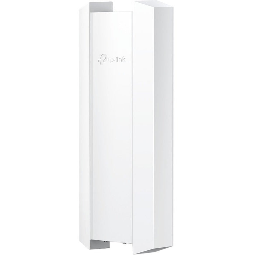 TP-Link EAP610-Outdoor Dual Band IEEE 802.11 a/b/g/n/ac/ax 1.80 Gbit/s Wireless Access Point - Outdoor - 2.40 GHz, 5 GHz - External - MIMO Technology - 1 x Network (RJ-45) - Gigabit Ethernet - Pole-mountable, Wall Mountable - IP67 TP-LINK