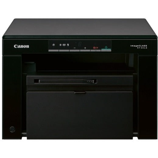 Canon imageCLASS MF3010 Laser Multifunction Printer - Monochrome - Copier/Printer/Scanner - 19 ppm Mono Print - 1200 x 600 dpi Print - Color Flatbed Scanner - 600 dpi Optical Scan - USB - 1 Each - For...  - 5252B037 - eCommerce Business Prime