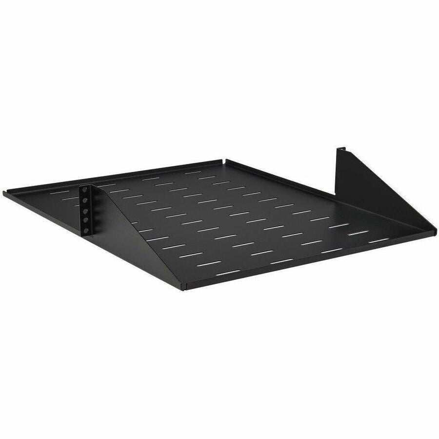 Tripp Lite SmartRack Center-Mounted Steel Rack Shelf - 2U, Vented, 21.5 in. Deep, Holds up to 100 lb. (45 kg) - For Data Center, Server, LAN Switch, Router, Networking - 2U Rack Height - Rack-mountabl - SRSHELF2PCENTER - eCommerce Business Prime