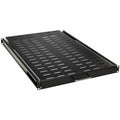 Tripp Lite SmartRack Sliding Steel Rack Shelf - 1U, Vented, 28.3 in. Deep, Holds up to 50 lb. (23 kg) - For Data Center, Server, LAN Switch, Router, Networking - 1U Rack Height - Rack-mountable - Blac - SRSHELF4PSLVENT - eCommerce Business Prime