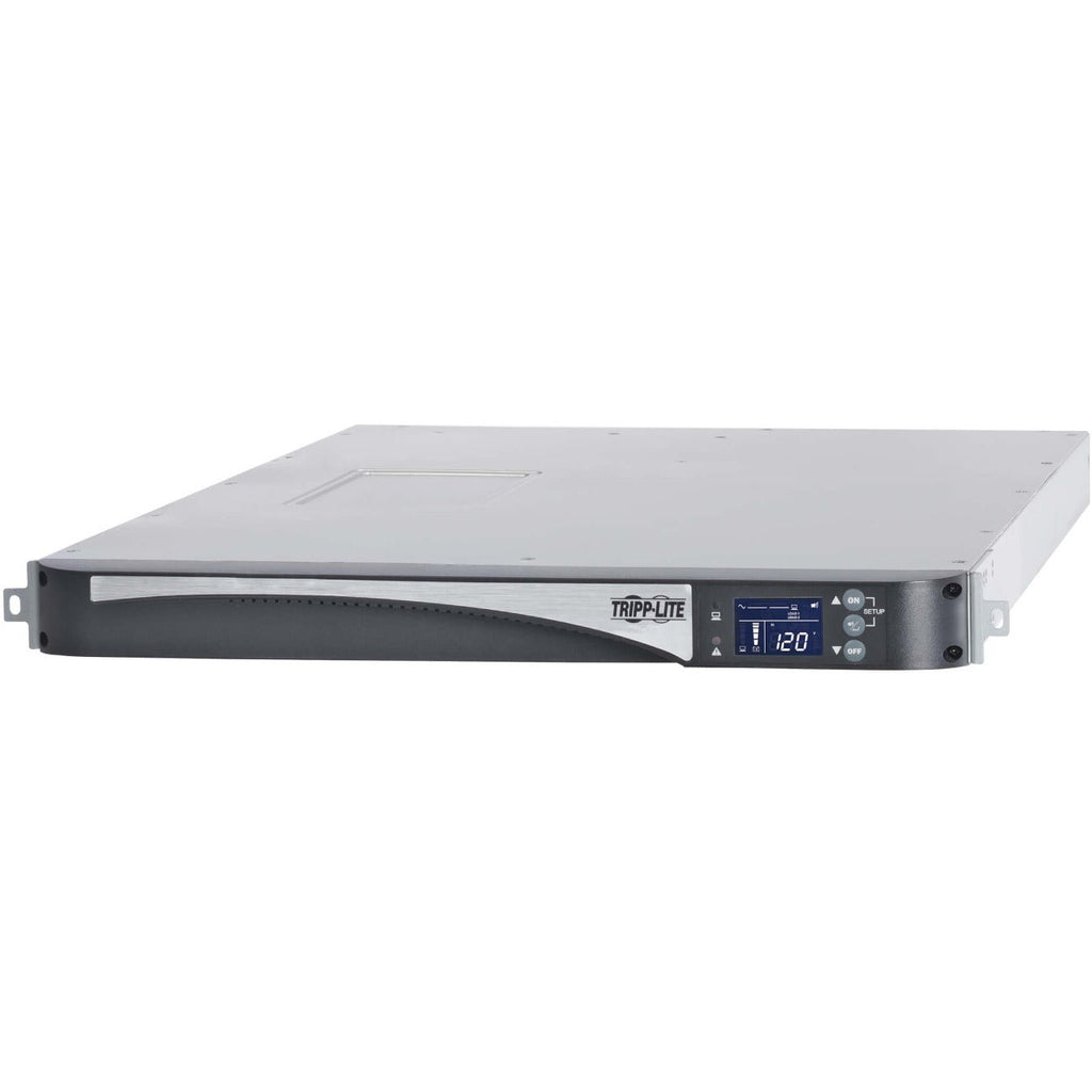 Tripp Lite SmartPro 1440VA 1100W Line-Interactive Sine Wave UPS, AVR, 120V, 5 Outlets, Network Card Option, LCD, USB, 1U Rack/Tower - 1U Rack/Tower - AVR - 6 Hour Recharge - 2 Minute Stand-by - 120 V  - SMC1500RT1U - eCommerce Business Prime