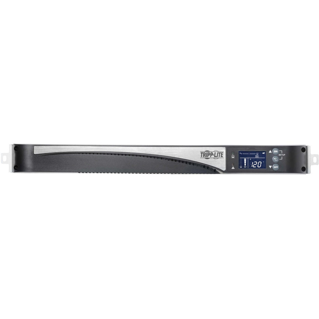 Tripp Lite SmartPro 1440VA 1100W Line-Interactive Sine Wave UPS, AVR, 120V, 5 Outlets, Network Card Option, LCD, USB, 1U Rack/Tower - 1U Rack/Tower - AVR - 6 Hour Recharge - 2 Minute Stand-by - 120 V  - SMC1500RT1U - eCommerce Business Prime