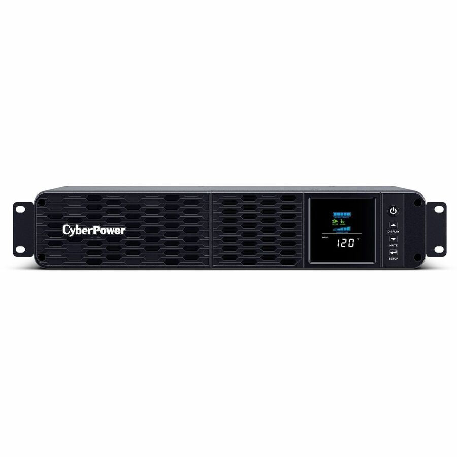 CyberPower CP1500PFCRM2U PFC Sinewave UPS Systems - 2U Rack-mountable - AVR - 8 Hour Recharge - 3.10 Minute Stand-by - 120 V AC Input - 8 x NEMA 5-15R - eCommerce Business Prime